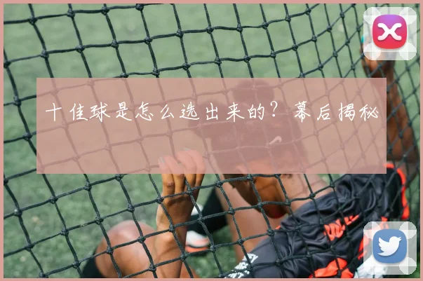十佳球是怎么选出来的？幕后揭秘