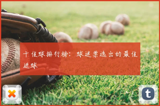 十佳球排行榜：球迷票选出的最佳进球